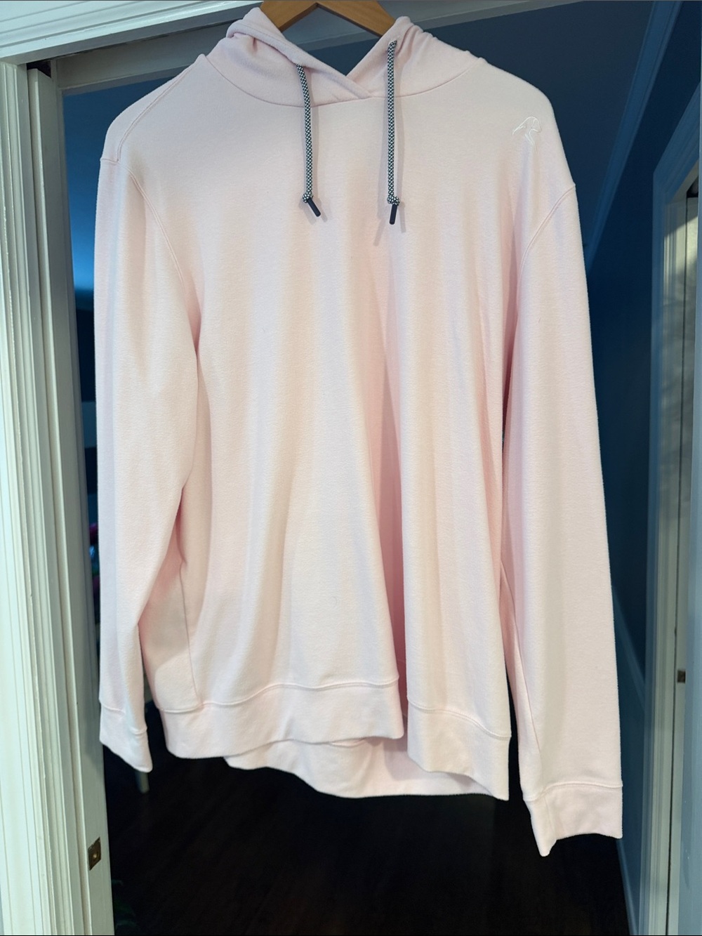 Men's Rhoback Light Pink Hesi Hooded Pullover Sweater